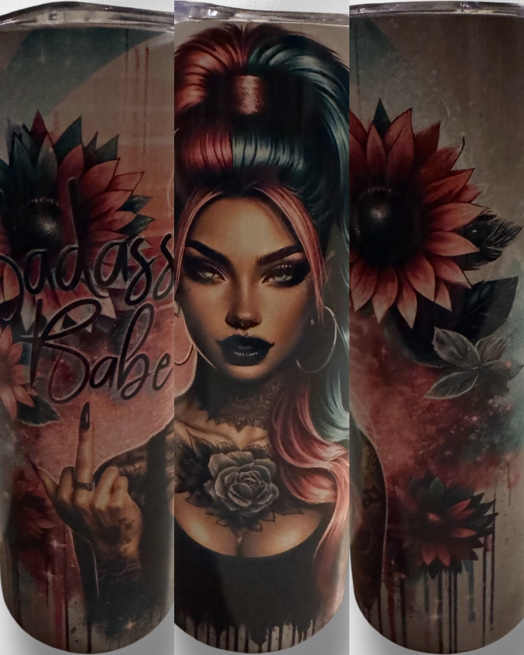 Tumbler „Bad Ass Babe“