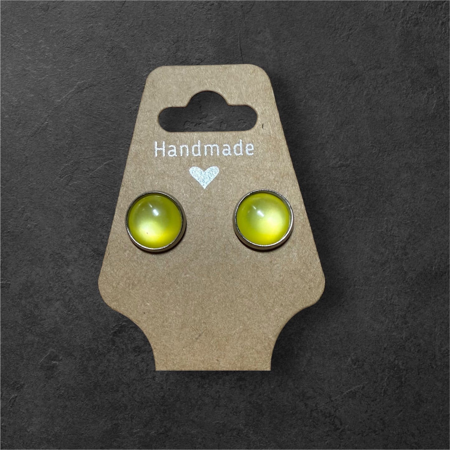 Ohrstecker Cateye verschiedene Farben