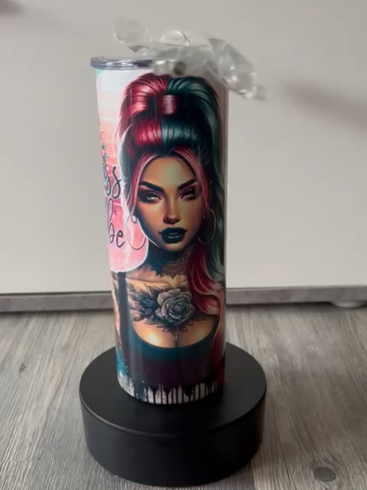 Tumbler mit Wunschmotiv