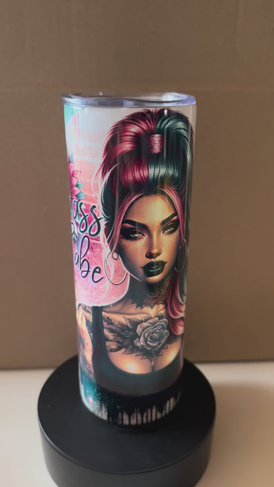 Tumbler „Bad Ass Babe“
